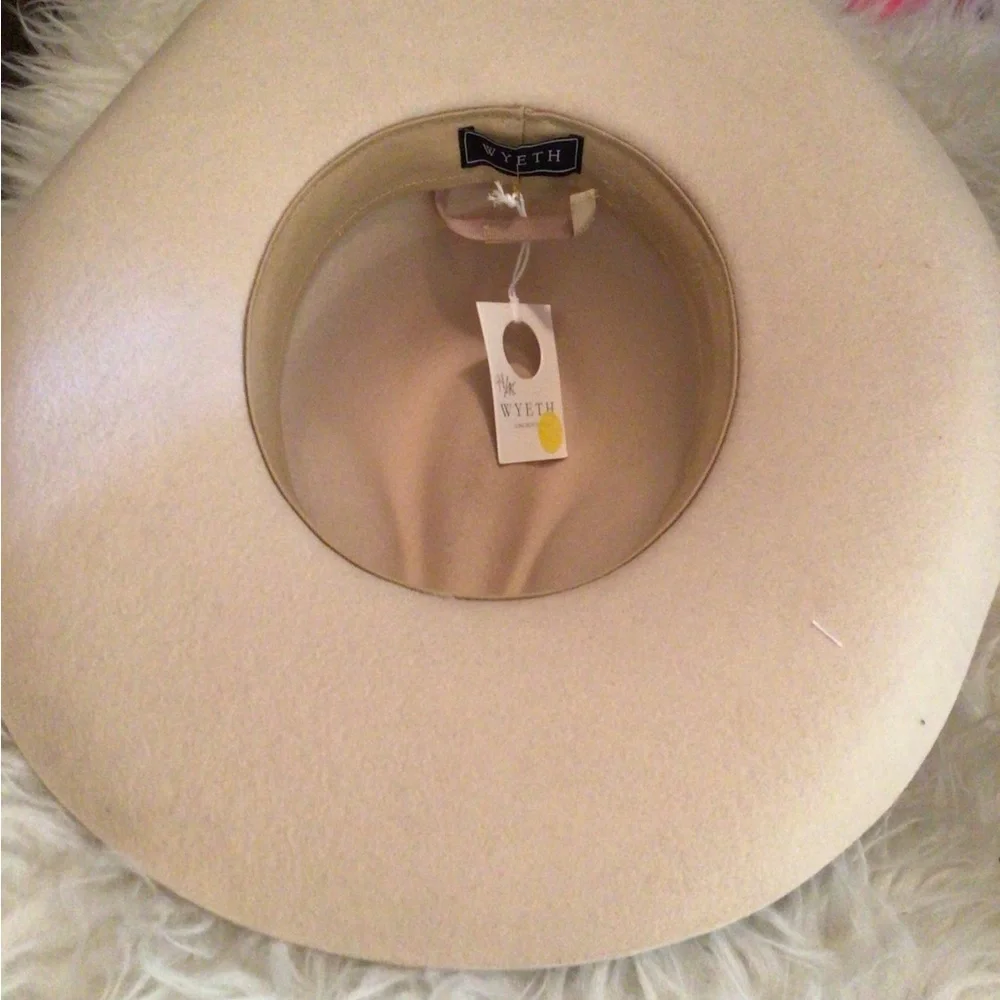 NEW!Wyeth wool  structured braided cowgirl high hat